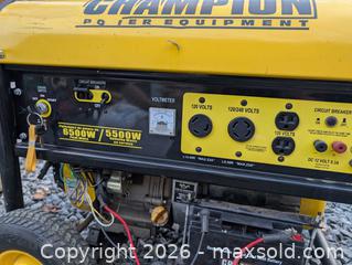 MaxSold Auction: Champion Generator - Newboro (Ontario, Canada) SELLER MANAGED Downsizing Online Auction - New Street