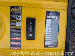 MaxSold Auction: Champion Generator - Newboro (Ontario, Canada) SELLER MANAGED Downsizing Online Auction - New Street