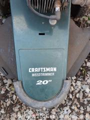 MaxSold Auction: Craftsman 20" Walk-Behind Weed Trimmer / String Trimmer - Newboro (Ontario, Canada) SELLER MANAGED Downsizing Online Auction - New Street
