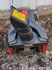 MaxSold Auction: Craftsman 21 inch Single-Stage Snow Blower, 208 cc, Electric Start - Newboro (Ontario, Canada) SELLER MANAGED Downsizing Online Auction - New Street