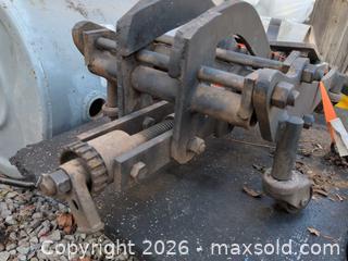 MaxSold Auction: Dolly / Trans Jack with Swivel Casters and Mounting Plate - Newboro (Ontario, Canada) SELLER MANAGED Downsizing Online Auction - New Street