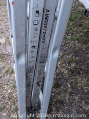 MaxSold Auction: Flex-O-Ladder II Multi-Position Articulating Aluminum Ladder - Newboro (Ontario, Canada) SELLER MANAGED Downsizing Online Auction - New Street