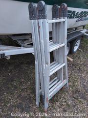 MaxSold Auction: Flex-O-Ladder II Multi-Position Articulating Aluminum Ladder - Newboro (Ontario, Canada) SELLER MANAGED Downsizing Online Auction - New Street