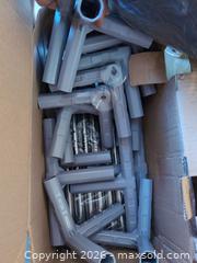 MaxSold Auction: Gray Playpen / Play Fence – Plastic Frame & Mesh Sides - Newboro (Ontario, Canada) SELLER MANAGED Downsizing Online Auction - New Street