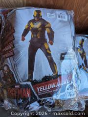 MaxSold Auction: Marvel Yellowjacket Adult Costume, Yellow & Black (Lot of 10) - Newboro (Ontario, Canada) SELLER MANAGED Downsizing Online Auction - New Street