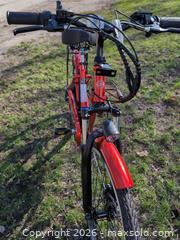 MaxSold Auction: Paris Ebike Electric Bicycle — 500W Class 2, Red - Newboro (Ontario, Canada) SELLER MANAGED Downsizing Online Auction - New Street