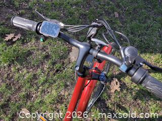 MaxSold Auction: Paris Ebike Electric Bicycle — 500W Class 2, Red - Newboro (Ontario, Canada) SELLER MANAGED Downsizing Online Auction - New Street