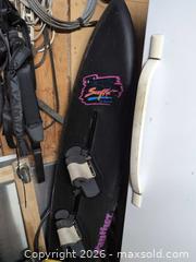 MaxSold Auction: SurfKat Ski Board, Black with Multi-Color Graphics - Newboro (Ontario, Canada) SELLER MANAGED Downsizing Online Auction - New Street