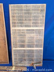 MaxSold Auction: Antique Wood Block/Typeface Trays and Stamps/Blocks - Lakewood (Colorado, USA) PARTNER MANAGED Moving Online Auction -  West Virginia Avenue