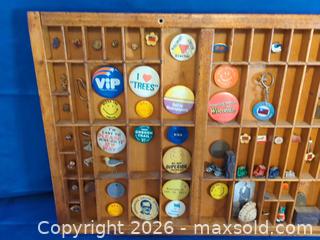 MaxSold Auction: Printer Block Collection Tray with pins included - Lakewood (Colorado, USA) PARTNER MANAGED Moving Online Auction -  West Virginia Avenue