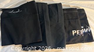 MaxSold Auction: 5 Black Server Aprons - Ottawa (Ontario, Canada) SELLER MANAGED Moving Online Auction -  Sablewood Place