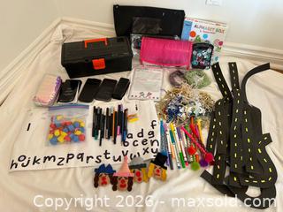 MaxSold Auction: Large Assortment of Craft Supplies, Educational Materials & Calculators - Ottawa (Ontario, Canada) SELLER MANAGED Moving Online Auction -  Sablewood Place