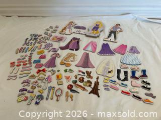 MaxSold Auction: Large Magnetic Dress-Up Collection – Princesses, Fashion, Accessories & Outfits - Ottawa (Ontario, Canada) SELLER MANAGED Moving Online Auction -  Sablewood Place