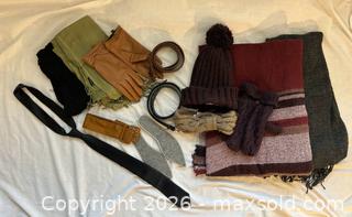MaxSold Auction: Lot of Mixed Accessories – Scarves, Belts, Gloves & Winter Pieces - Ottawa (Ontario, Canada) SELLER MANAGED Moving Online Auction -  Sablewood Place