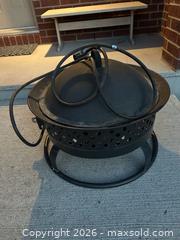 MaxSold Auction: Outdoor Propane Fire Pit with Lava Rocks - Ottawa (Ontario, Canada) SELLER MANAGED Moving Online Auction -  Sablewood Place