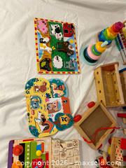 MaxSold Auction: Wooden Educational Toys & Puzzles – Activity Toys, Blocks, Vehicles & Musical Instruments - Ottawa (Ontario, Canada) SELLER MANAGED Moving Online Auction -  Sablewood Place