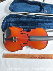 MaxSold Auction: Full Size Acoustic Violin, Antique Red/Orange Varnish - San Jose (California, USA) SELLER MANAGED Estate Sale Online Auction - Kittery Court