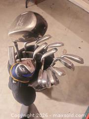 MaxSold Auction: Full Right-Hand Golf Club Set with Bag, Mizuno & TaylorMade - Quinte West (Ontario, Canada) SELLER MANAGED Moving Online Auction - Northumberland Boulevard