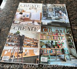 MaxSold Auction: Mixed Craft & Home Magazines — Multiple Titles, Lot of 2–10 - South Stormont (Ontario, Canada) SELLER MANAGED Downsizing Online Auction - Street Lawrence Street