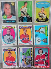 MaxSold Auction: 1960s–1970s Hockey Trading Card Lot — 9 Cards - Kitchener (Ontario, Canada) SELLER MANAGED Downsizing Online Auction - Erinbrook Court