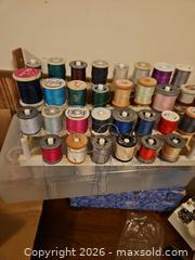 MaxSold Auction: Bernina Sewing Machine and thread lot - Kawartha Lakes (Ontario, Canada) SELLER MANAGED Estate Sale Online Auction - Mary Street West