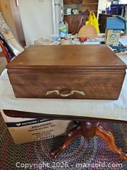 MaxSold Auction: Silver cutlery chest. - Kawartha Lakes (Ontario, Canada) SELLER MANAGED Estate Sale Online Auction - Mary Street West
