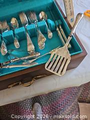 MaxSold Auction: Silver cutlery chest. - Kawartha Lakes (Ontario, Canada) SELLER MANAGED Estate Sale Online Auction - Mary Street West