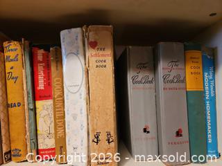MaxSold Auction: Vintage Cookbooks - Kawartha Lakes (Ontario, Canada) SELLER MANAGED Estate Sale Online Auction - Mary Street West