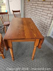 MaxSold Auction: Wood Table - Kawartha Lakes (Ontario, Canada) SELLER MANAGED Estate Sale Online Auction - Mary Street West