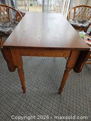 MaxSold Auction: Wood Table - Kawartha Lakes (Ontario, Canada) SELLER MANAGED Estate Sale Online Auction - Mary Street West