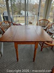 MaxSold Auction: Wood Table - Kawartha Lakes (Ontario, Canada) SELLER MANAGED Estate Sale Online Auction - Mary Street West
