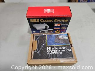 MaxSold Auction: Nintendo NES Classic Edition Mini Console with Controller(s) & Box - Toronto (Ontario, Canada) PARTNER MANAGED Reseller Online Auction - Coldwater Road