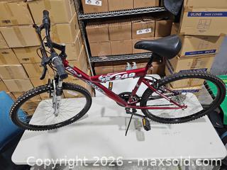 MaxSold Auction: Red FS 249 18-Speed Mountain Bike with Front Suspension - Toronto (Ontario, Canada) PARTNER MANAGED Reseller Online Auction - Coldwater Road