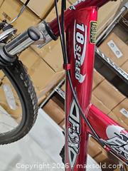 MaxSold Auction: Red FS 249 18-Speed Mountain Bike with Front Suspension - Toronto (Ontario, Canada) PARTNER MANAGED Reseller Online Auction - Coldwater Road