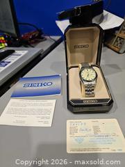 MaxSold Auction: Seiko 5 Automatic 7S26-0070 Men's Stainless Steel Watch - Toronto (Ontario, Canada) PARTNER MANAGED Reseller Online Auction - Coldwater Road