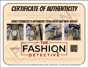 MaxSold Auction: Seiko 5 Automatic 7S26-0070 Men's Stainless Steel Watch - Toronto (Ontario, Canada) PARTNER MANAGED Reseller Online Auction - Coldwater Road