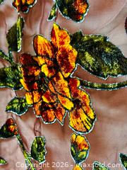 MaxSold Auction: Burnout Velvet Floral Fringe Textile / Piano Scarf Style - Los Angeles (California, USA) SELLER MANAGED Downsizing Online Auction - Devonshire Street
