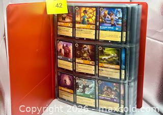 MaxSold Auction: Disney Lorcana Trading Card Binder Collection With Foils  - Los Angeles (California, USA) SELLER MANAGED Downsizing Online Auction - Devonshire Street
