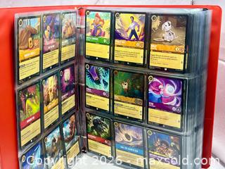 MaxSold Auction: Disney Lorcana Trading Card Binder Collection With Foils  - Los Angeles (California, USA) SELLER MANAGED Downsizing Online Auction - Devonshire Street