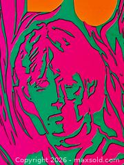 MaxSold Auction: Original Psychedelic Poster – 1967 Design – Neon Pop Art Style - Los Angeles (California, USA) SELLER MANAGED Downsizing Online Auction - Devonshire Street