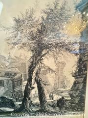 MaxSold Auction: Arch of Titus etching, attributed to Piranesi, framed - Las Vegas (Nevada, USA) PARTNER MANAGED Estate Sale Online Auction - Masked Duck Avenue