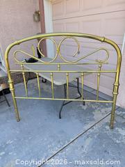 MaxSold Auction: Brass Full/Double Headboard and Footboard Set - Las Vegas (Nevada, USA) PARTNER MANAGED Estate Sale Online Auction - Masked Duck Avenue