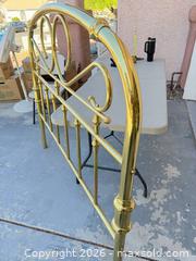 MaxSold Auction: Brass Full/Double Headboard and Footboard Set - Las Vegas (Nevada, USA) PARTNER MANAGED Estate Sale Online Auction - Masked Duck Avenue