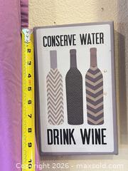 MaxSold Auction: Italian Wine-Themed Wall Decor Set – Ceramic, Wood, Resin - Las Vegas (Nevada, USA) PARTNER MANAGED Estate Sale Online Auction - Masked Duck Avenue