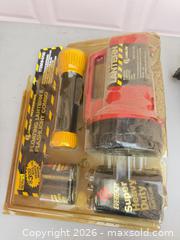 MaxSold Auction: Royal Corded Handheld Carpet Brush with Packaged Eveready Flashlight - Las Vegas (Nevada, USA) PARTNER MANAGED Estate Sale Online Auction - Masked Duck Avenue