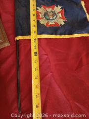 MaxSold Auction: VFW & US Military Collectible Lot with Flags, Framed Emblem - Las Vegas (Nevada, USA) PARTNER MANAGED Estate Sale Online Auction - Masked Duck Avenue