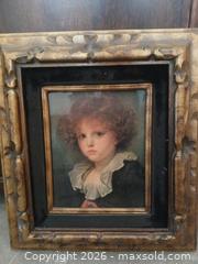 MaxSold Auction: Victorian-Style Framed Child Portrait Print - Las Vegas (Nevada, USA) PARTNER MANAGED Estate Sale Online Auction - Masked Duck Avenue