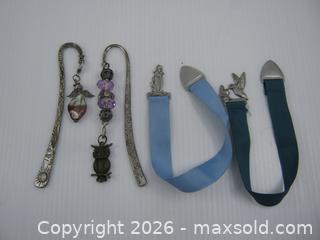 MaxSold Auction: Old Book Marks Lot x 4 - Esquimalt (British Columbia, Canada) SELLER MANAGED Downsizing Online Auction - Yarrow                