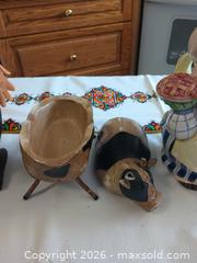 MaxSold Auction: Assorted Ceramic and Wood Figurine Lot - Calgary (Alberta, Canada) PARTNER MANAGED Downsizing Online Auction - Huntcroft Way Northeast