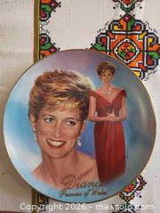 MaxSold Auction: Bradford Exchange Princess Diana Limited Edition Porcelain Plate - Calgary (Alberta, Canada) PARTNER MANAGED Downsizing Online Auction - Huntcroft Way Northeast
